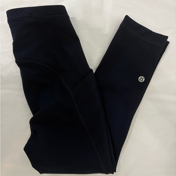 Lululemon Swift Speed High‑Rise Crop 21″ | True Navy | Size 0 | EUC - Picture 5 of 5